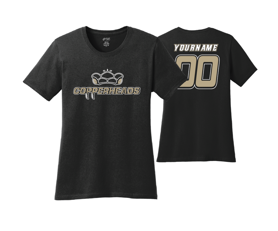 Copperheads - DTF | Women's Short Sleeve Cotton Tee