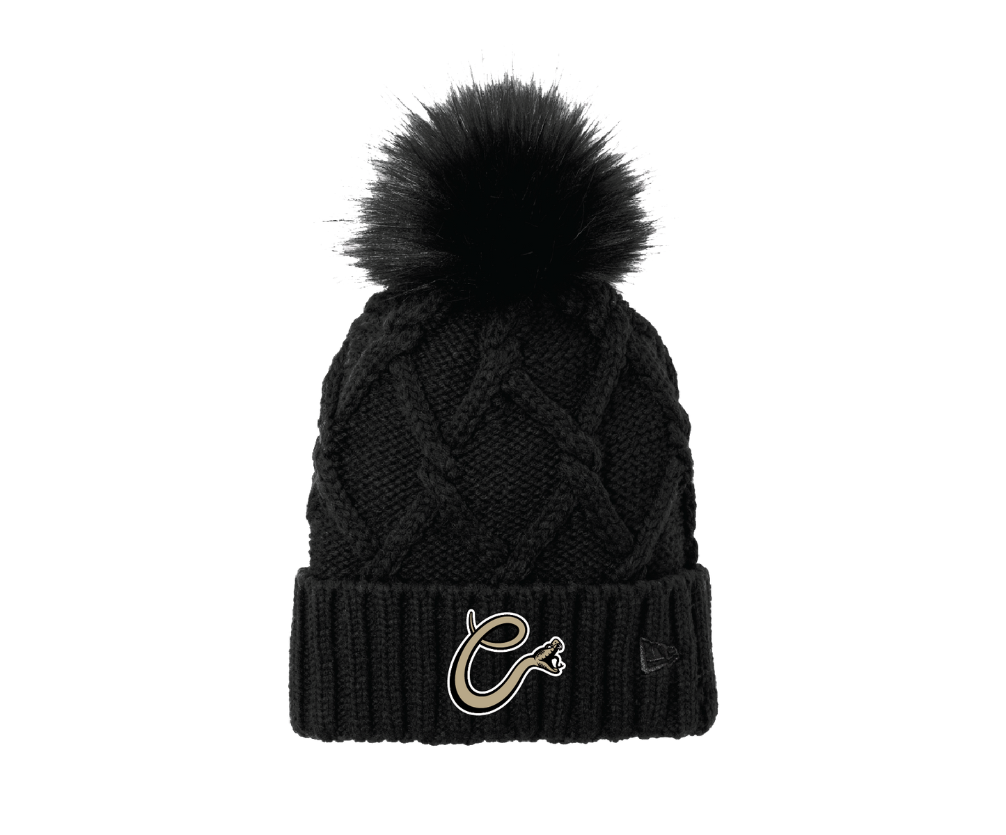 Copperheads - Faux Fur Pom Beanie