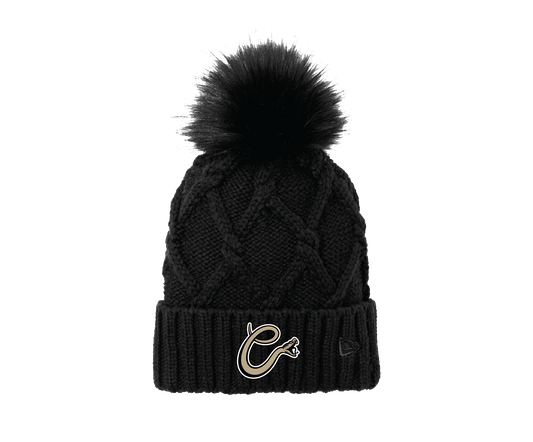 Copperheads - Faux Fur Pom Beanie