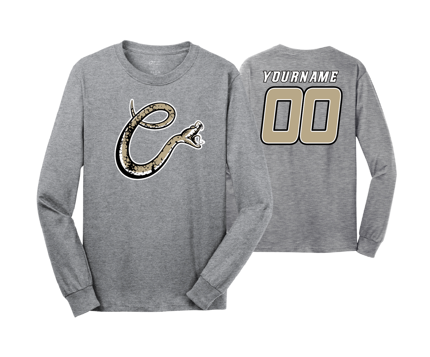 Copperheads - DTF | Unisex Long Sleeve Cotton Tee