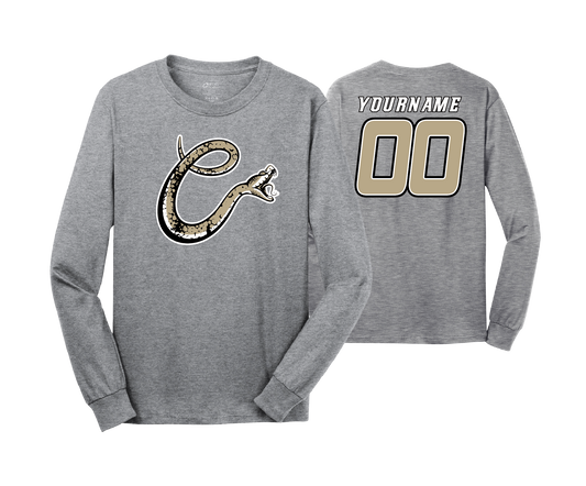 Copperheads - DTF | Unisex Long Sleeve Cotton Tee