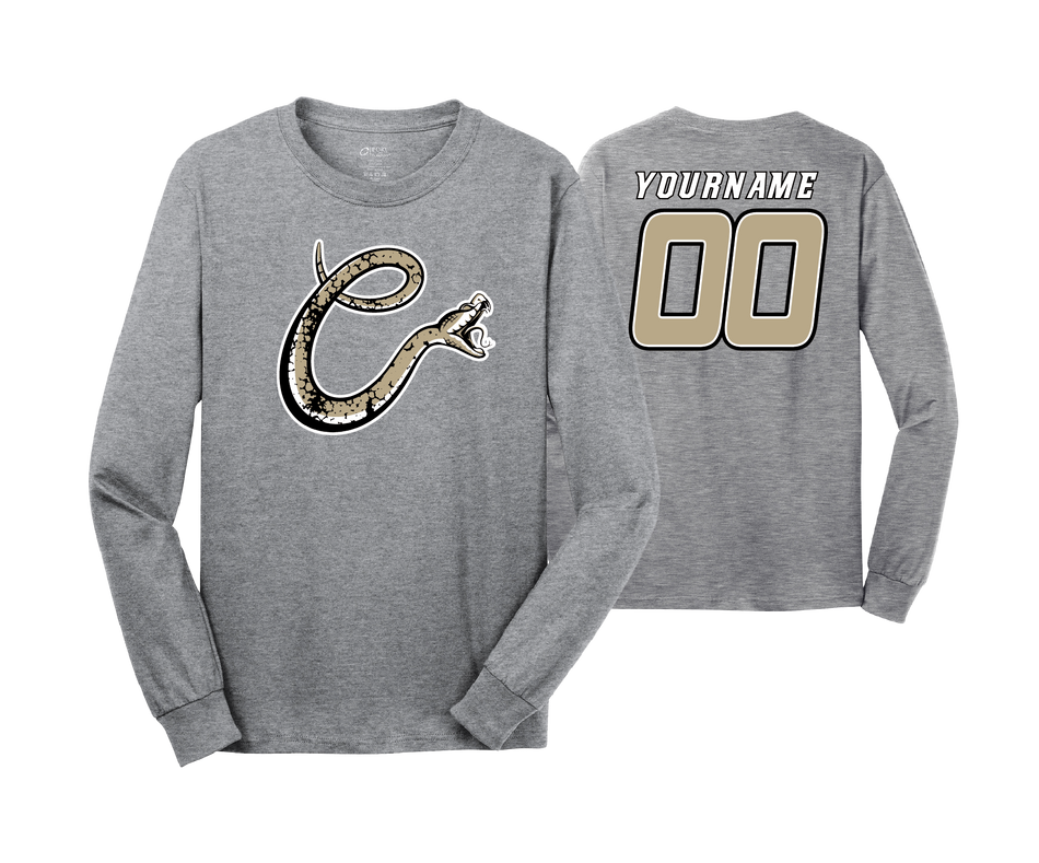 Copperheads - DTF | Unisex Long Sleeve Cotton Tee