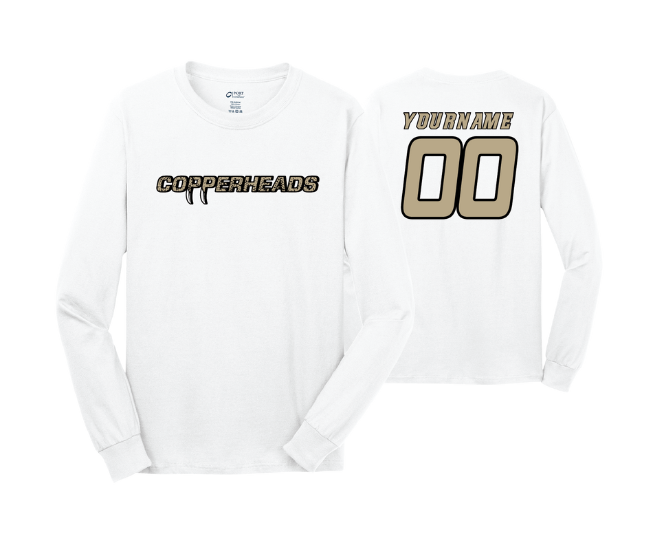 Copperheads - DTF | Unisex Long Sleeve Cotton Tee