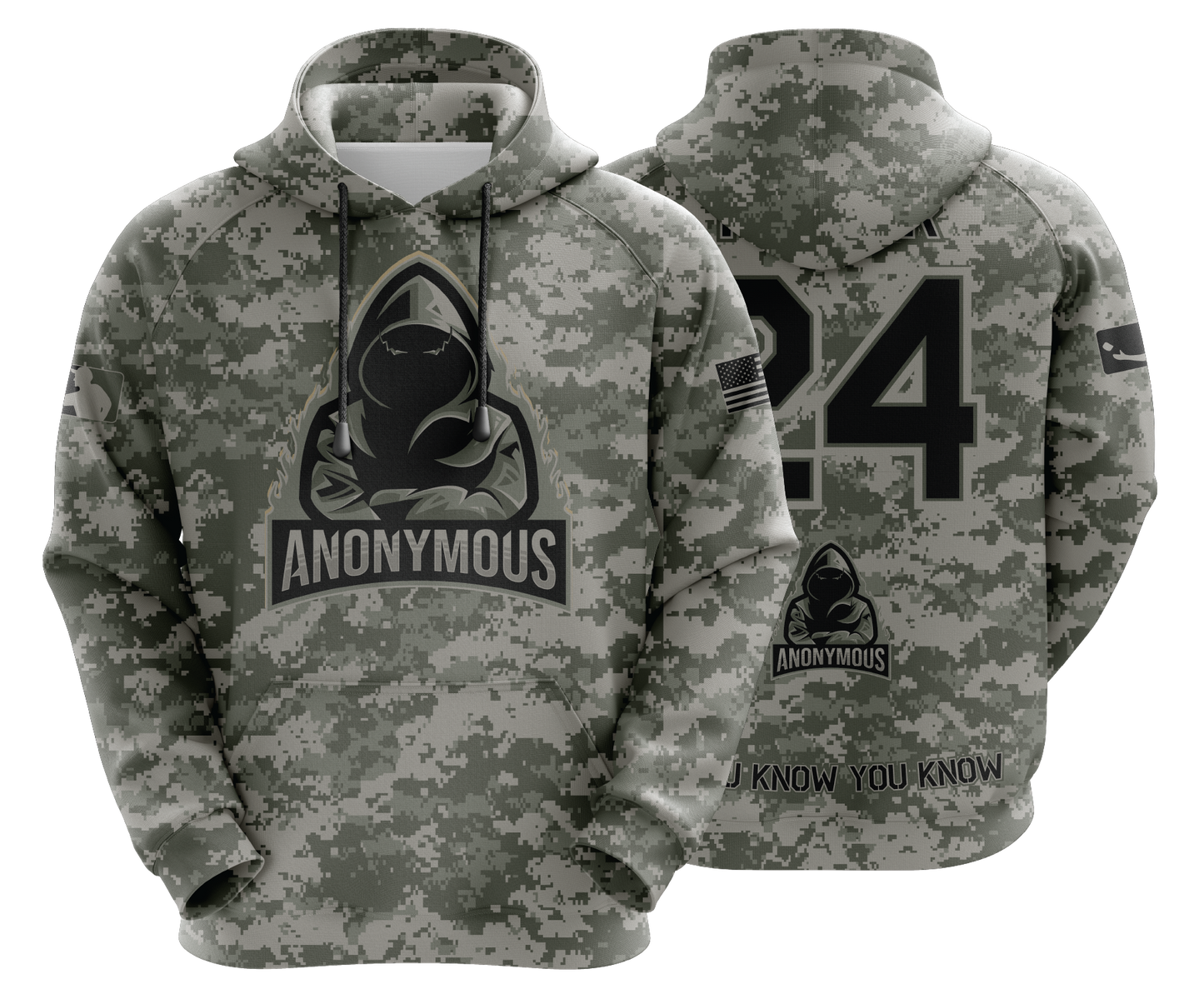 Anonymous Cornhole - ARMY CAMO - FDS | Hoodie