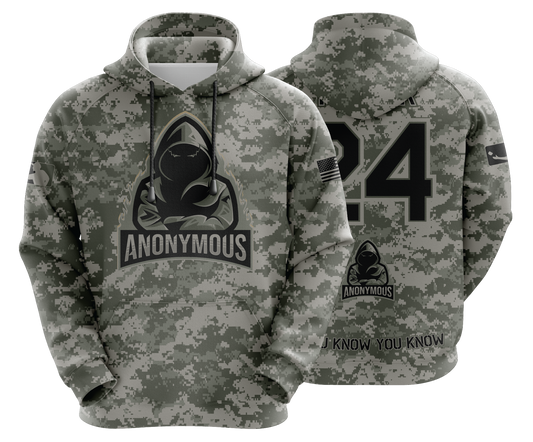 Anonymous Cornhole - ARMY CAMO - FDS | Hoodie