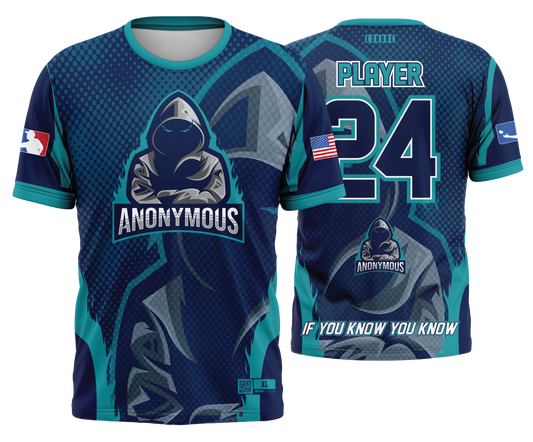 Anonymous Cornhole - BLUE - FDS | Jersey