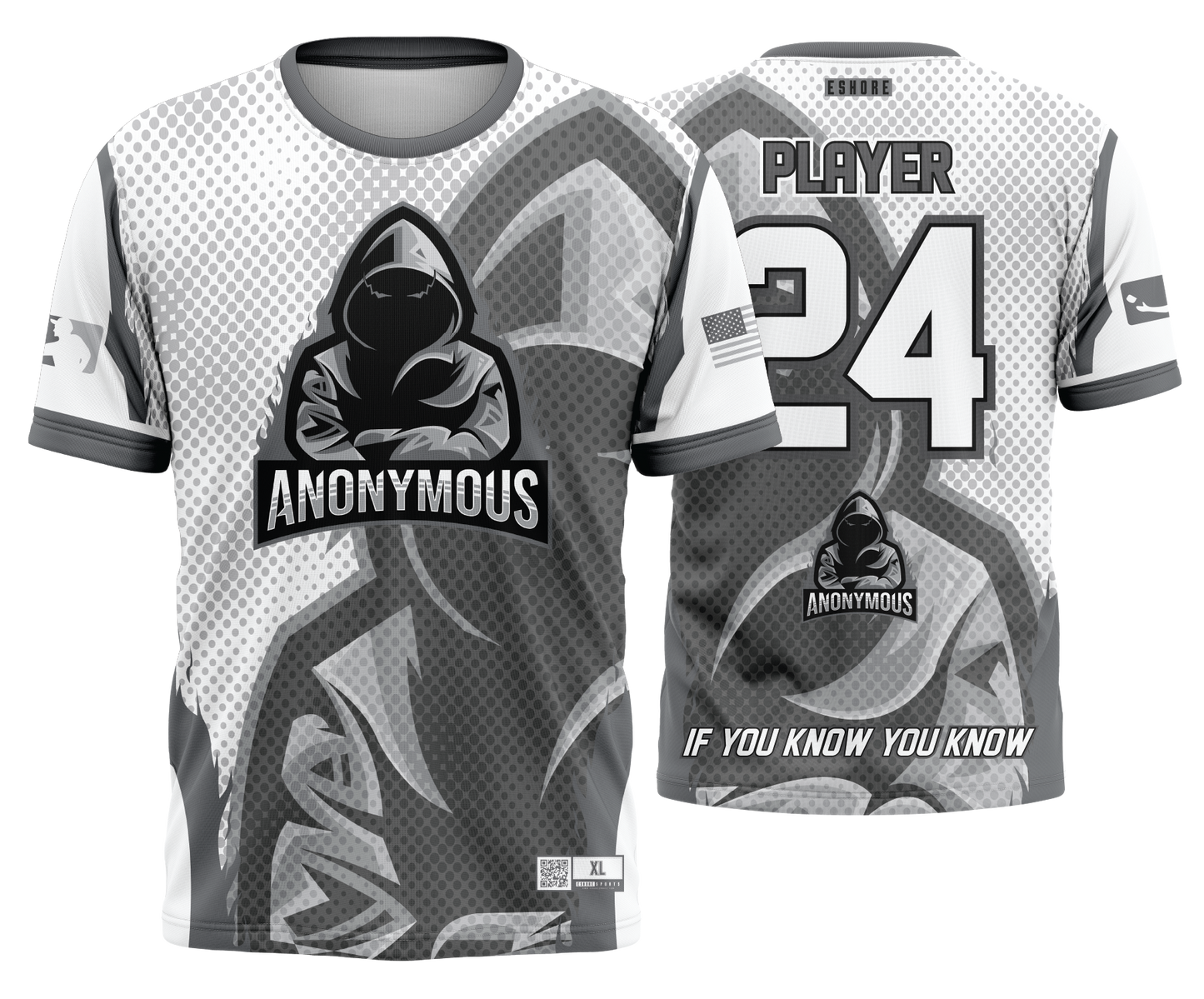 Anonymous Cornhole - WHITE - FDS | Jersey