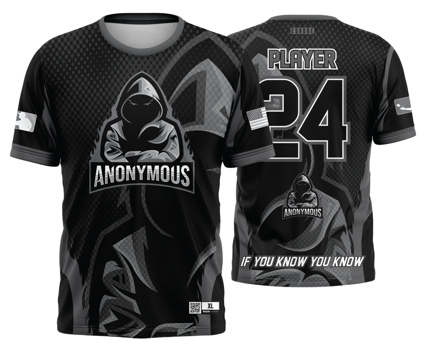 Anonymous Cornhole - BLACK - FDS | Jersey