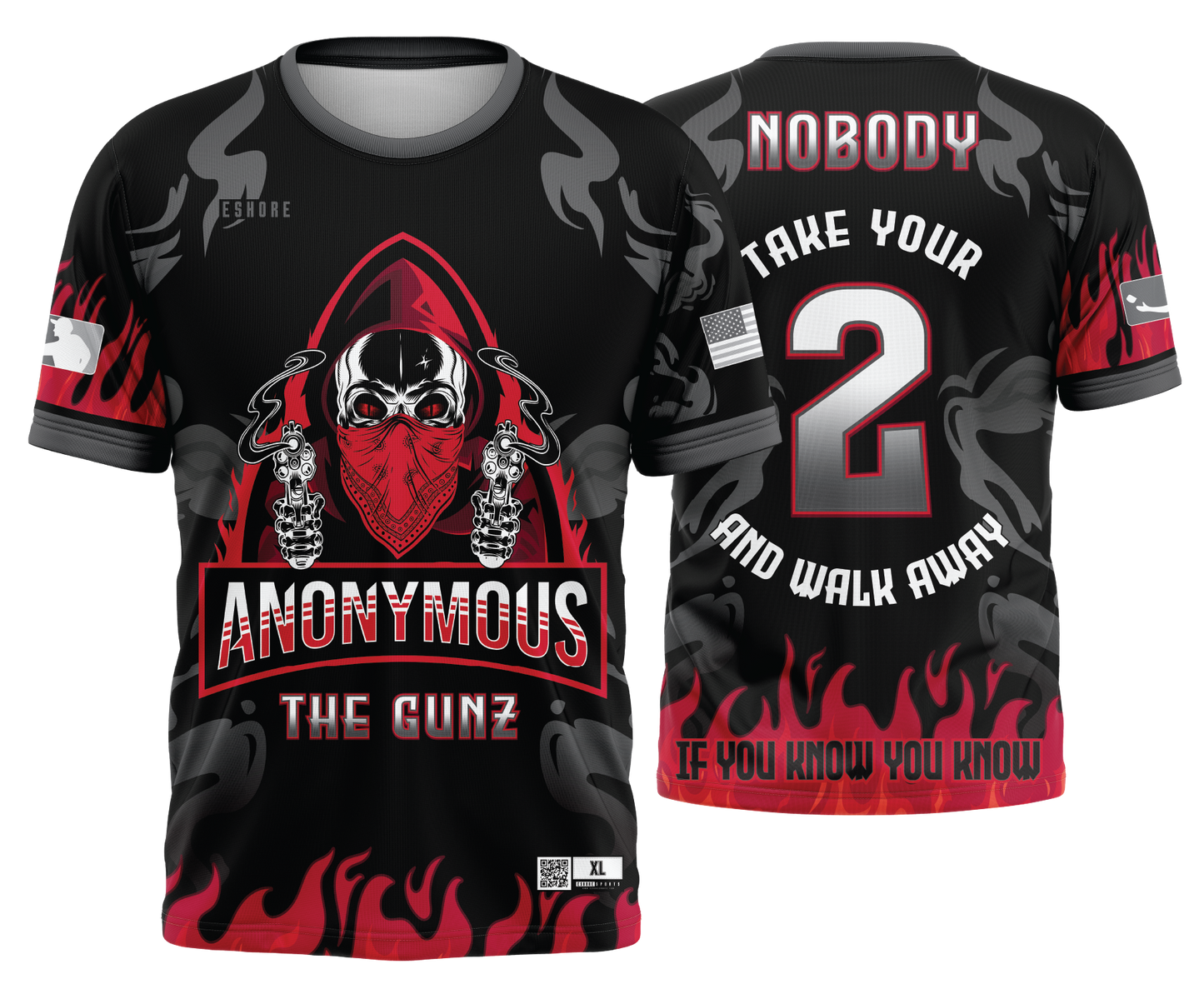 Anonymous Cornhole - GUNZ - FDS | Jersey