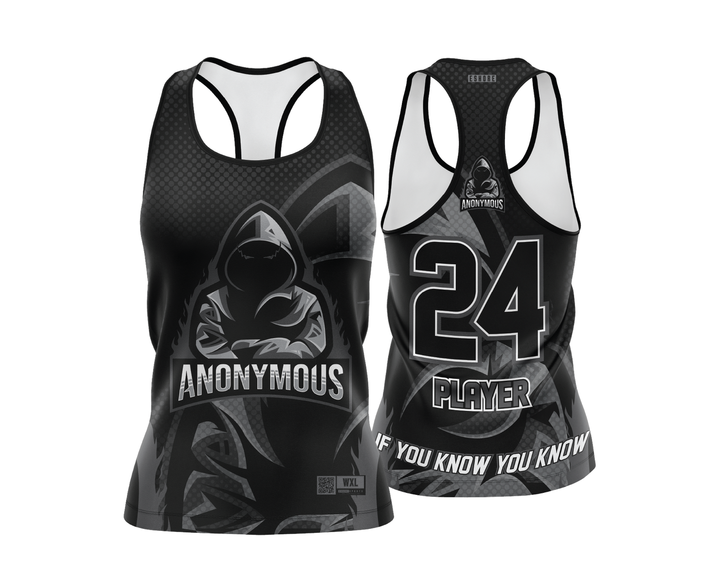 Anonymous Cornhole - BLACK - FDS | Tank Top