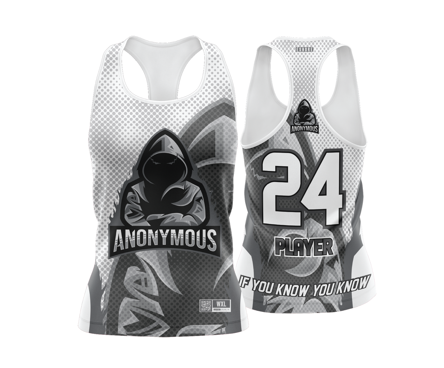 Anonymous Cornhole - WHITE - FDS | Tank Top