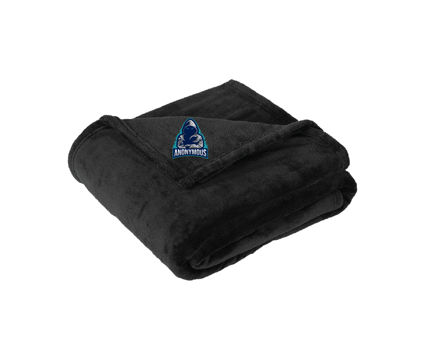 Anonymous Cornhole - EMBROIDERED | Oversized Plush Blanket