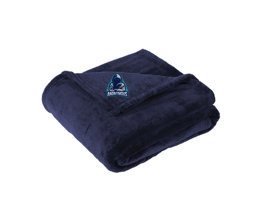 Anonymous Cornhole - EMBROIDERED | Oversized Plush Blanket