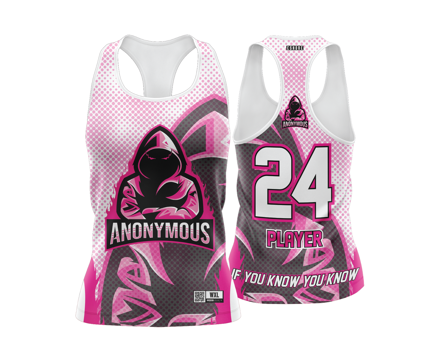 Anonymous Cornhole - PINK - FDS | Tank Top
