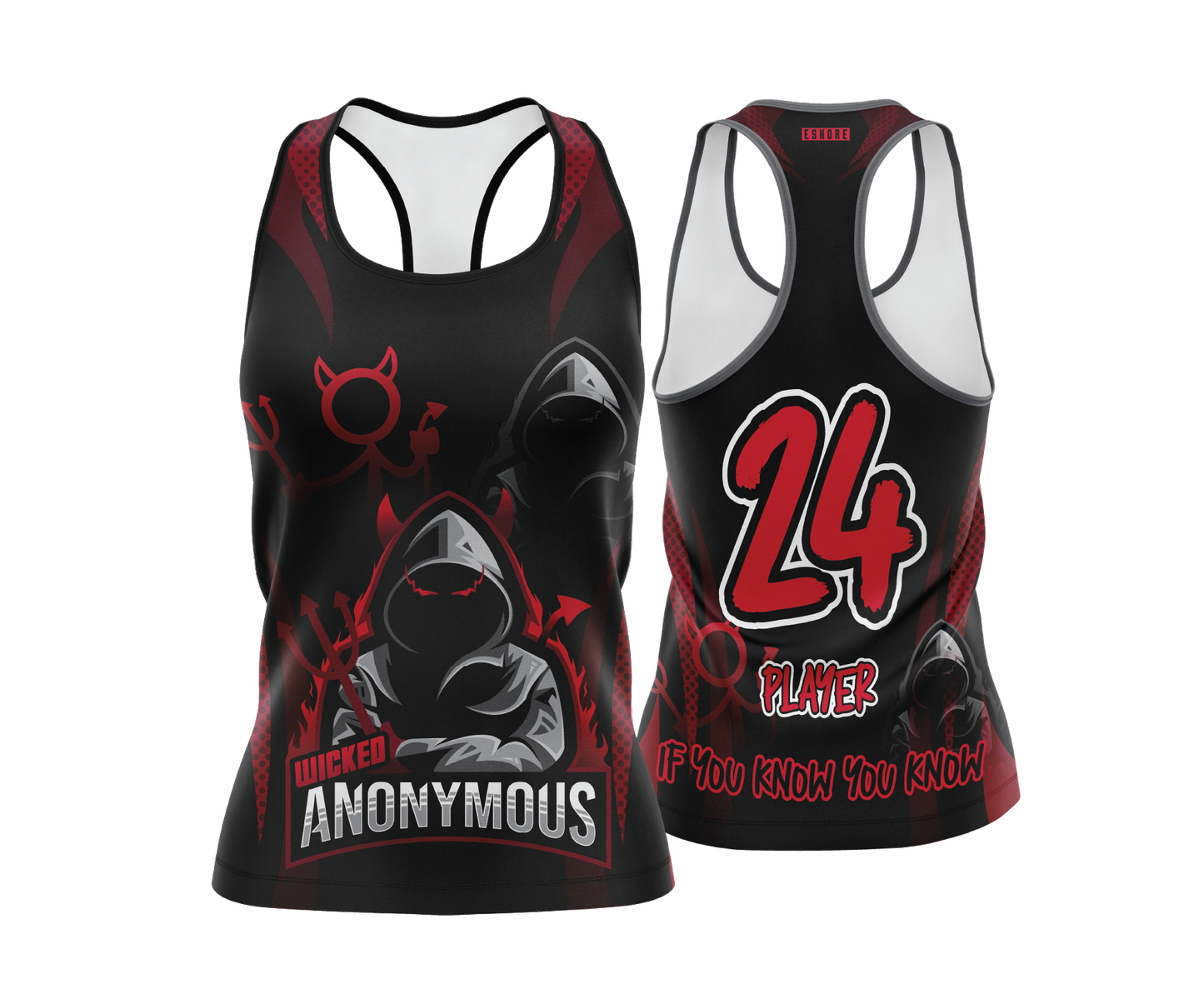 Anonymous Cornhole - WICKED - FDS | Tank Top