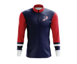 Patriots Baseball - FDS | Unisex Long Sleeve 1/4 Zip BP Jacket