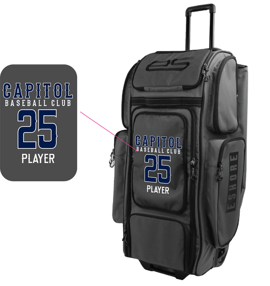 Capitol Baseball Club ES Roller Bag