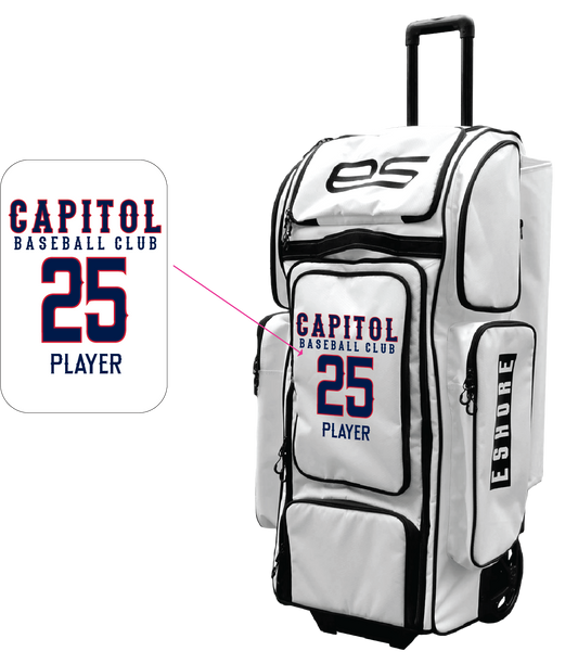Capitol Baseball Club ES Roller Bag