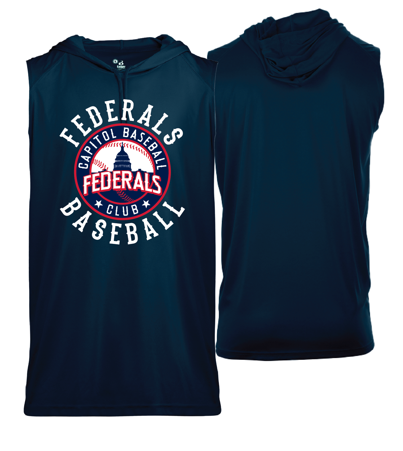 Capitol Baseball Club - DTF | Men's Sleeveless Hooded Performance Tee