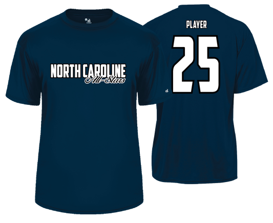 Denton - "Caroline North Allstar" DTF Unisex Short Sleeve Performance Tee
