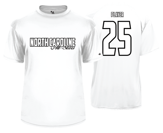 Denton - "Caroline North Allstar" DTF Unisex Short Sleeve Performance Tee