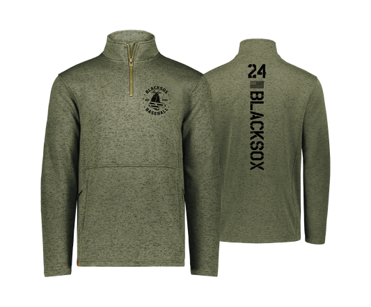 BSP Blacksox - DTF | Holloway Alpine Fleece 1/4 Zip Pullover