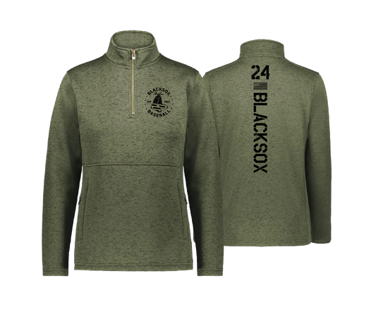 BSP Blacksox - DTF | Holloway Alpine Fleece 1/4 Zip Pullover