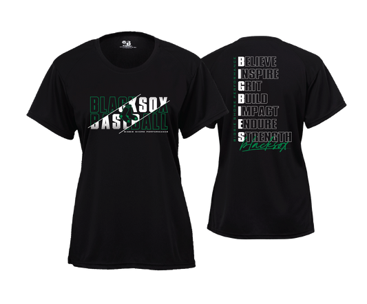 BSP Blacksox - BIGBIES - DTF | Women's Short Sleeve Performance Tee