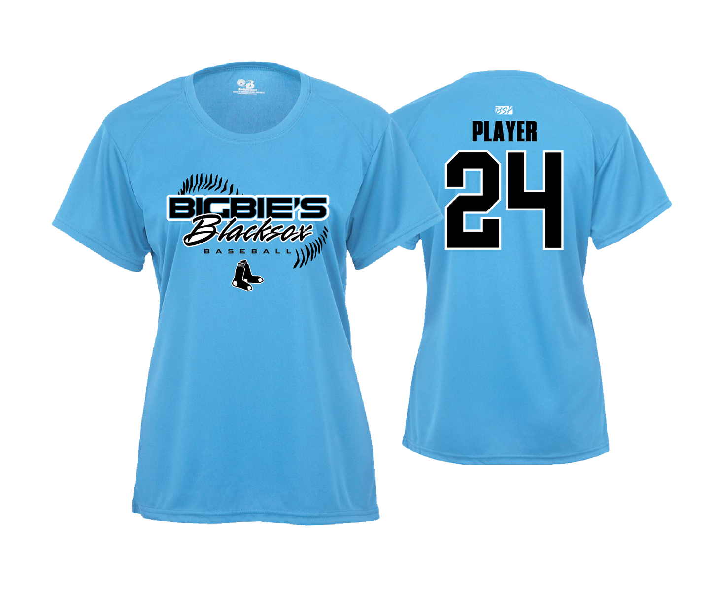 BSP Blacksox - DTF | Women's Short Sleeve Performance Tee