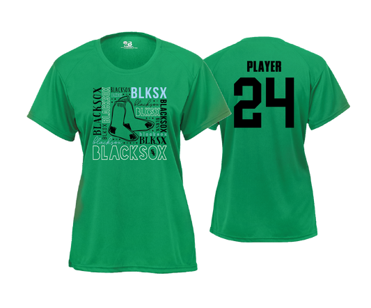 BSP Blacksox - DTF | Women's Short Sleeve Performance Tee