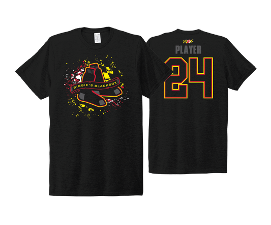 BSP Blacksox - MARYLAND - DTF | Short Sleeve Allmade® Tri-Blend Tee