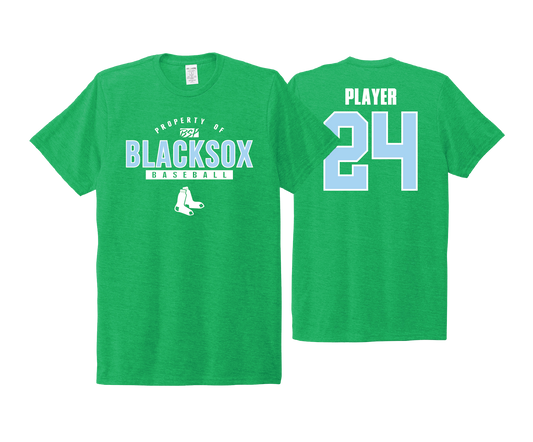 BSP Blacksox - PROPERTY OF - DTF | Short Sleeve Allmade® Tri-Blend Tee