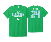 BSP Blacksox - PROPERTY OF - DTF | Short Sleeve Allmade® Tri-Blend Tee