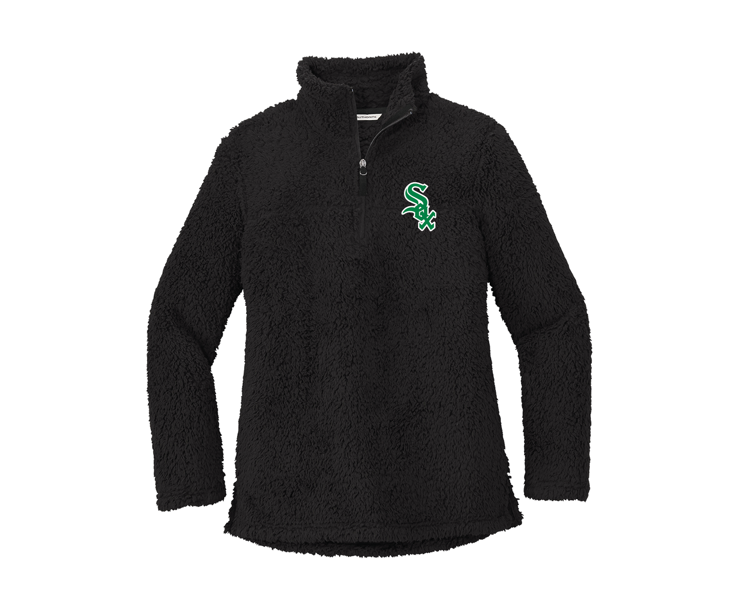 BSP Blacksox - Embroidered | Women's 1/4 Zip Sherpa Fleece
