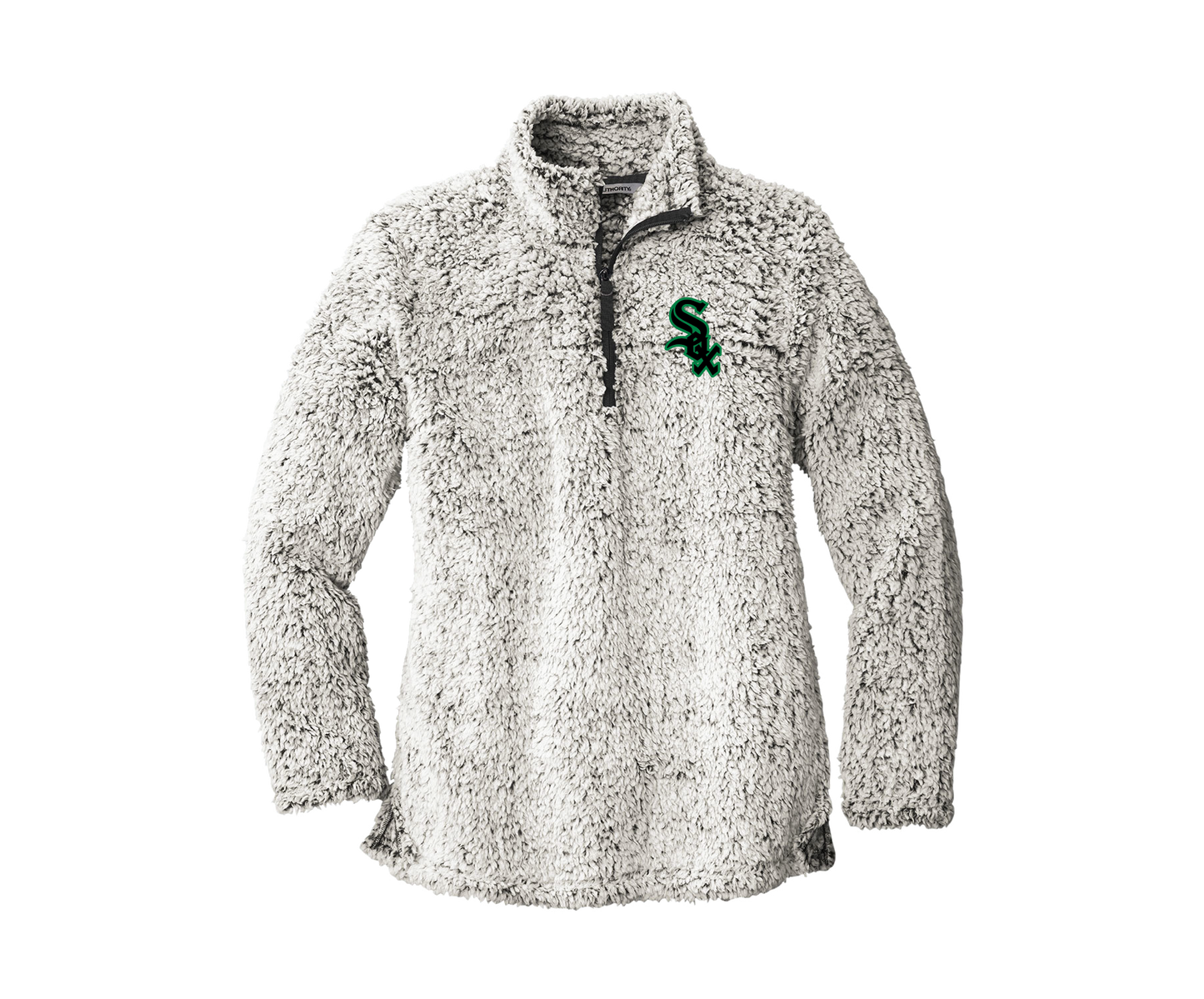 BSP Blacksox - Embroidered | Women's 1/4 Zip Sherpa Fleece