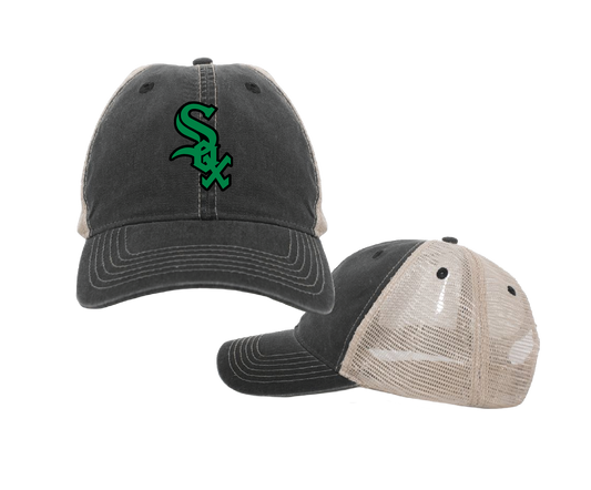 BSP Blacksox - Vintage "Dirty" Trucker Snapback