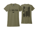 ES Elite - ARMY GREEN - DTF | Short Sleeve Allmade® Tri-Blend Tee