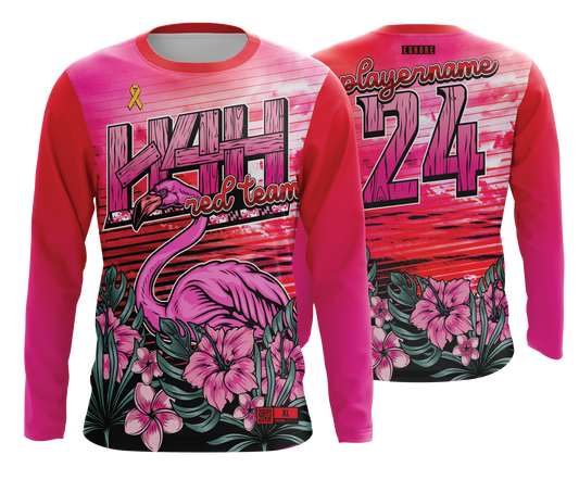 Hope For Hunter - RED TEAM - FDS | Long Sleeve Jersey