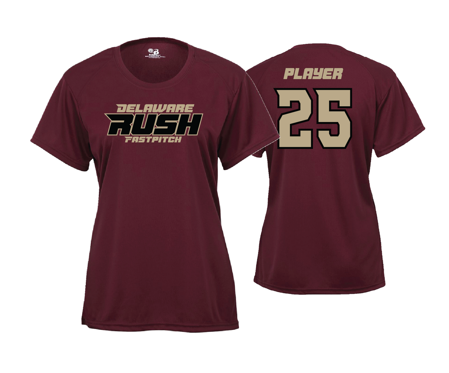 Delaware Rush - DTF | Women's Short Sleeve Performance Tee