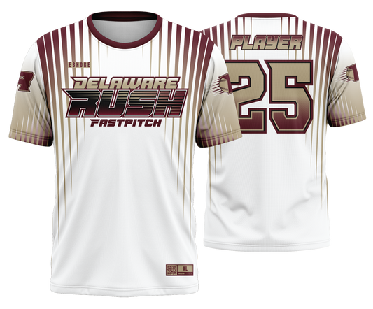 Delaware Rush - WHITE - FDS | Short Sleeve Jersey