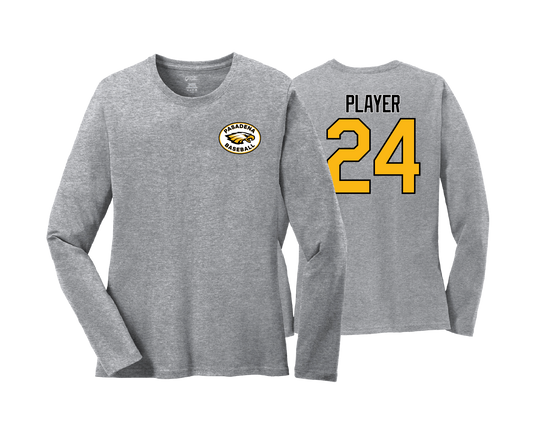 Pasadena Eagles - DTF | Women's Long Sleeve Cotton Tee