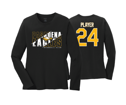 Pasadena Eagles - DTF | Women's Long Sleeve Cotton Tee