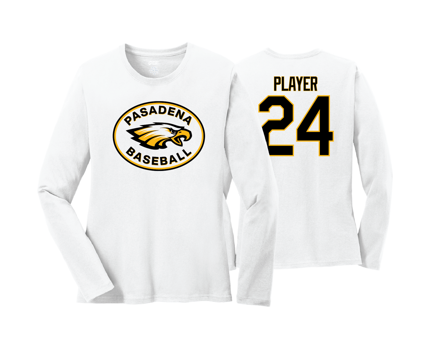 Pasadena Eagles - DTF | Women's Long Sleeve Cotton Tee