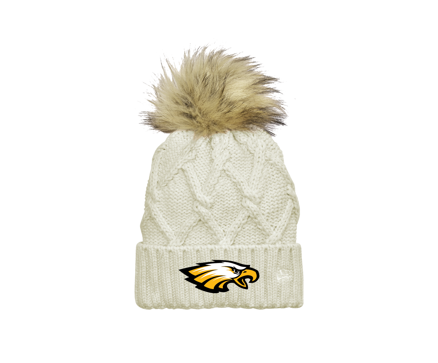 Pasadena Eagles - Faux Fur Pom Beanie