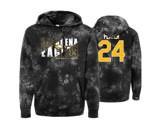 Pasadena Eagles - DTF | Unisex Tie Dye Hoodie