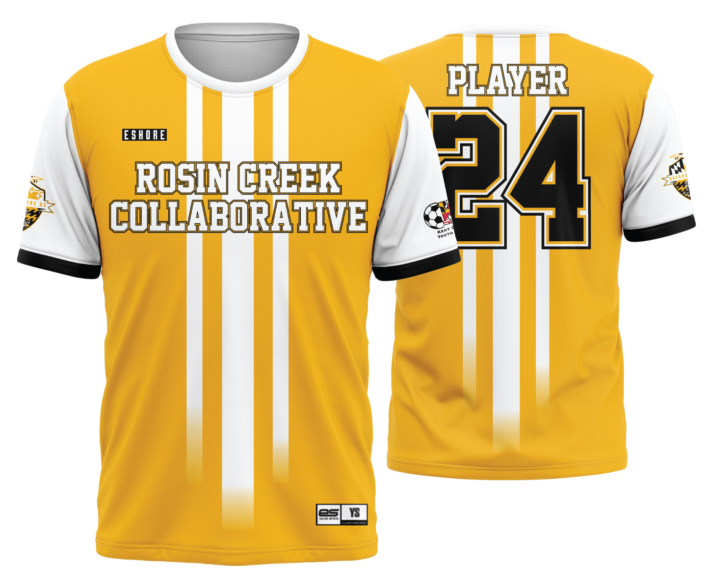 KCYS - Yellow FS SS Jersey