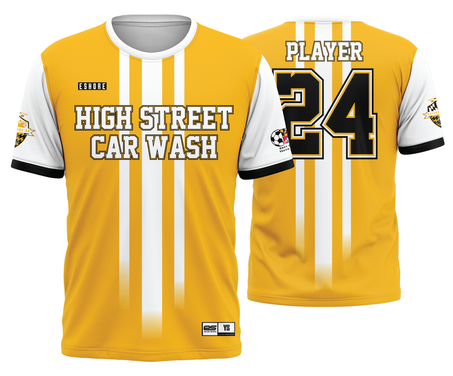 KCYS - Yellow FS SS Jersey