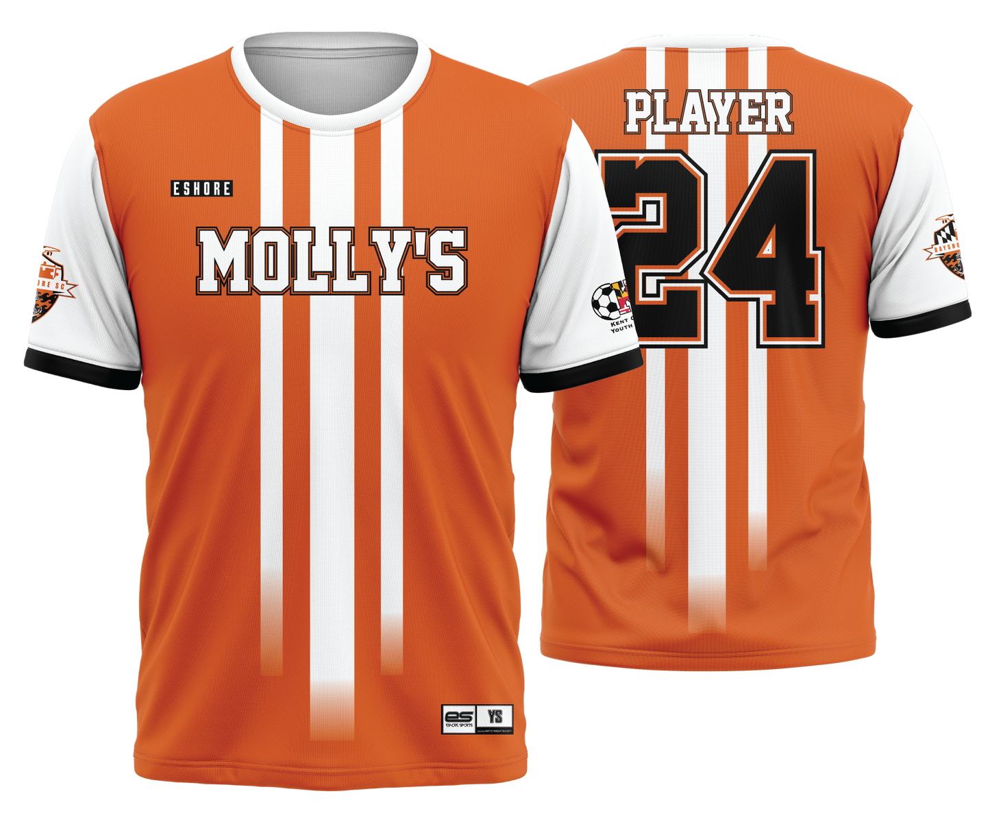 KCYS - Orange FS SS Jerseys