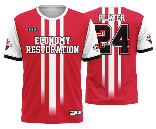 KCYS - Red FS SS Jerseys