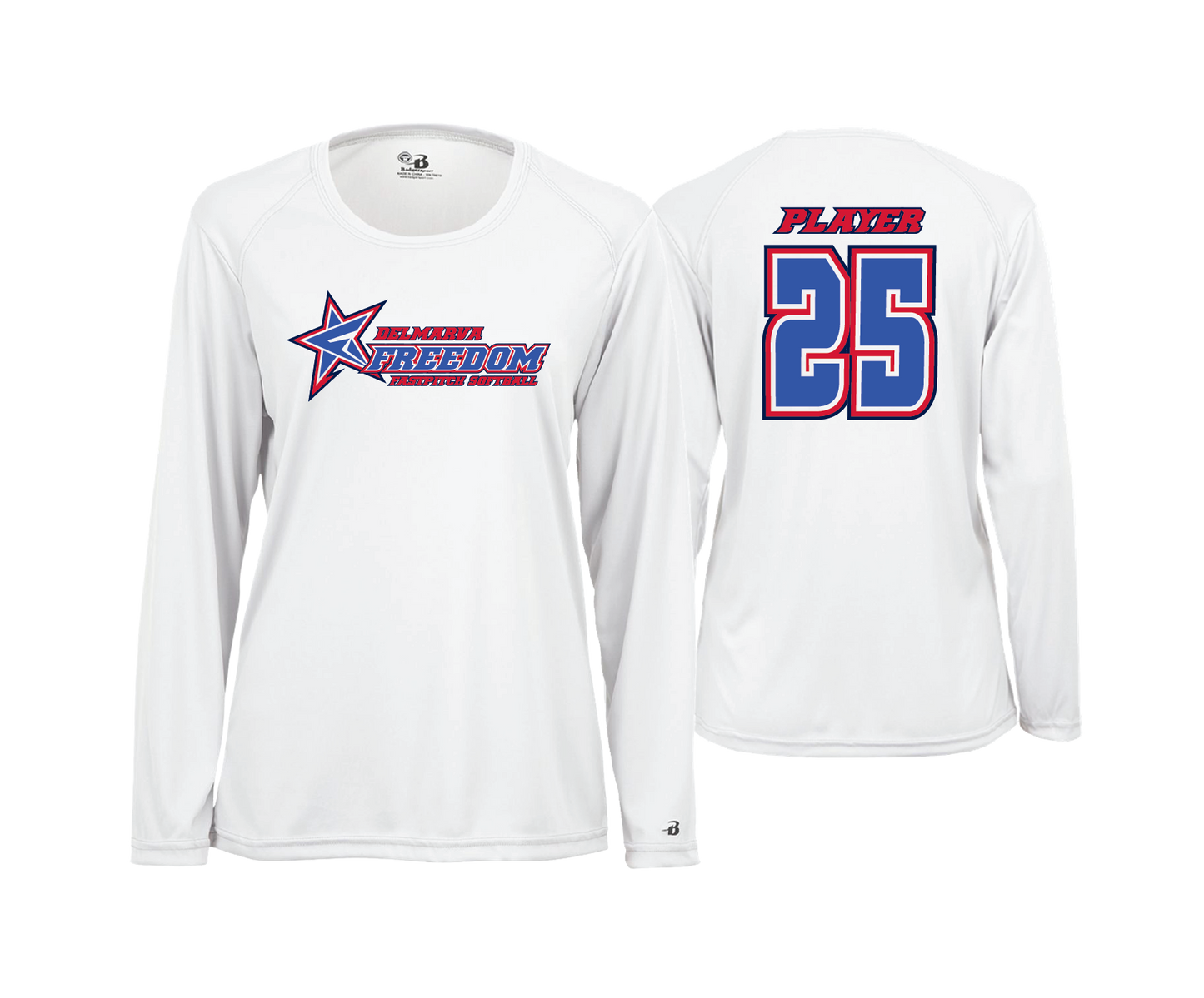 Delmarva Freedom - DTF | Women's Long Sleeve Performance Tee